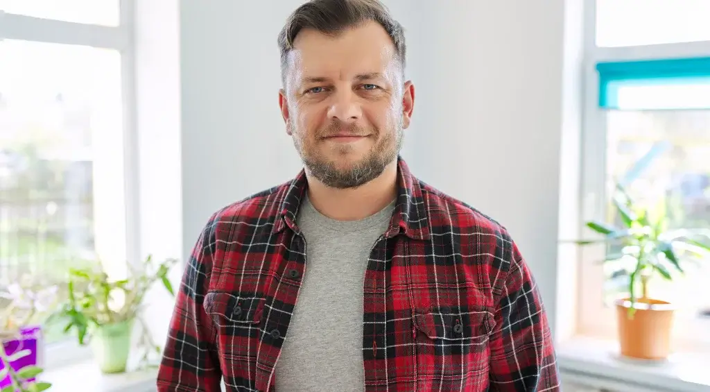 tipos de camisa masculina: camisa xadrez